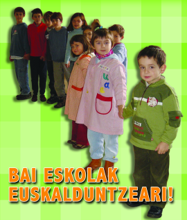 Bai eskolak euskalduntzeari