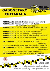 GABONETAKO EGITARAUA
