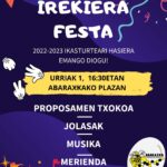 URRIAK 1, LARUNBATA, IREKIERA FESTA!!!