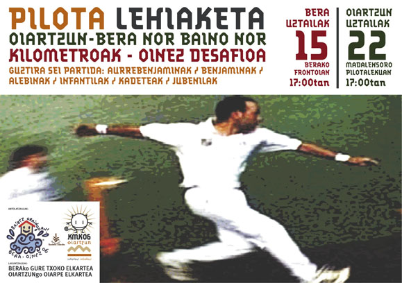 Pilota lehiaketa Km 06