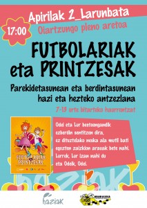 FUTBOLARIAK ETA PRINTZESAK ABARAXKAKO LOGOAREKIN