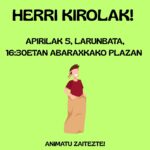 APIRILAK 5, HERRI KIROLAK