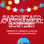 ABENDUAK 13, GABON APAINGARRIAK SORTZEN